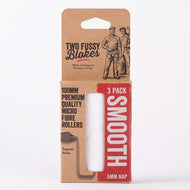 MICROFIBRE 100mm SMOOTH Mini Rollers ( 5mm nap) - Two Fussy Blokes